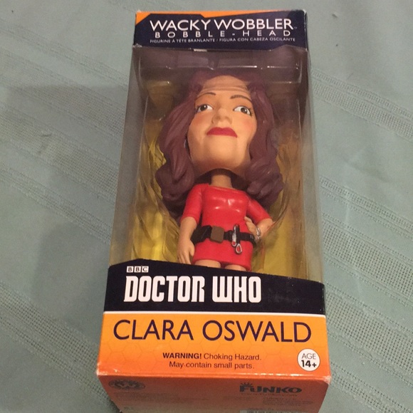 Dr Who Clara Oswald Wackywobbler Bobble-Head NEW - Picture 1 of 5